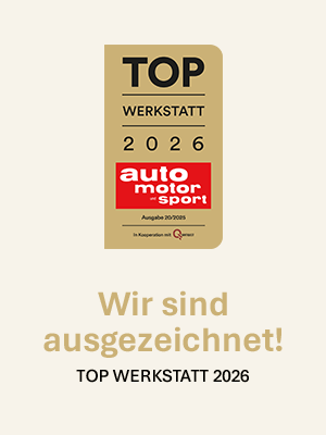 Top-Werkstatt-Urkunde von Auto Motor und Sport Magazin Bild Top-Werkstatt-Urkunde von Auto Motor und Sport Magazin